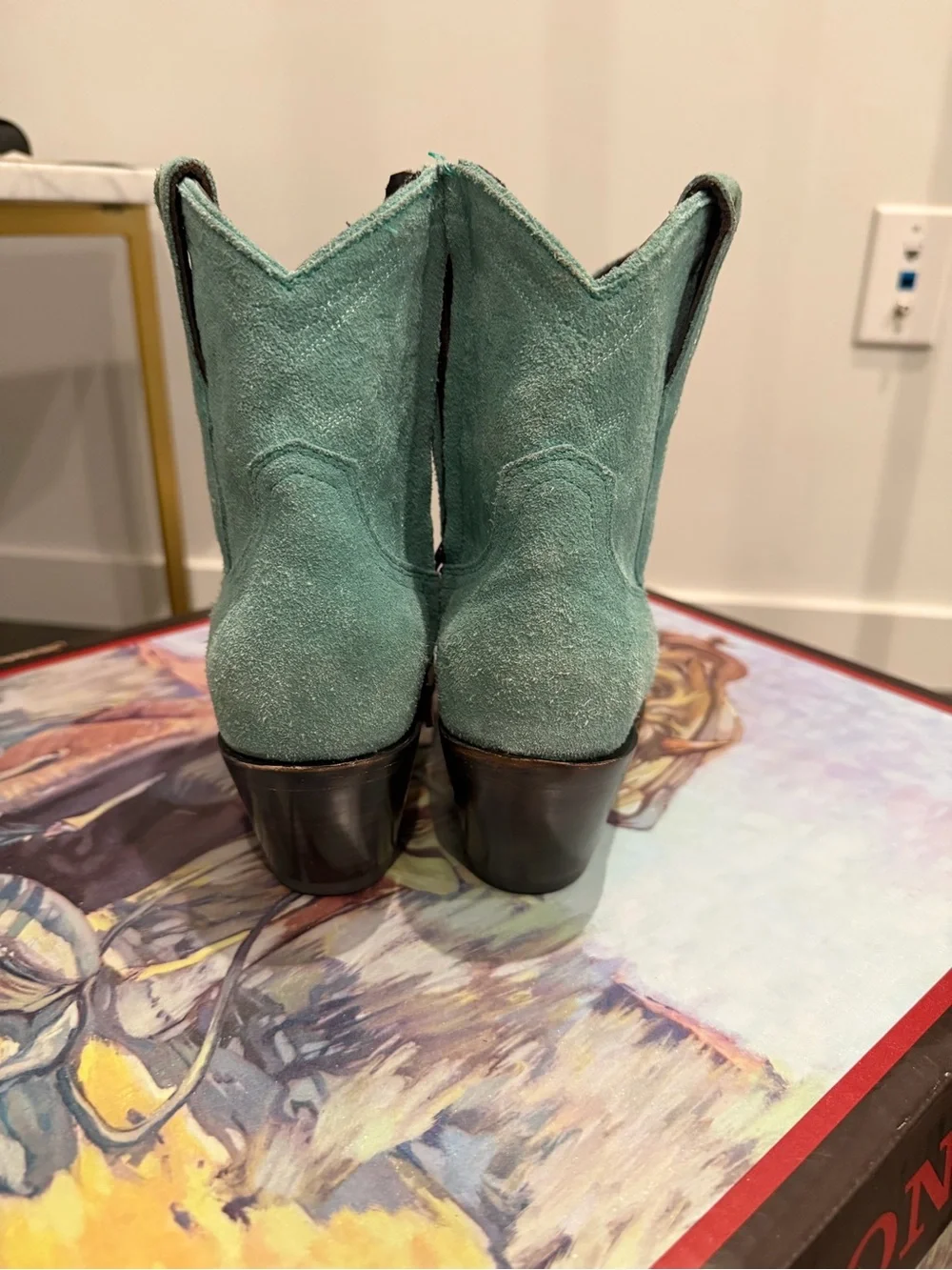 Old Gringo Mint Suede Ankle Boots - Women